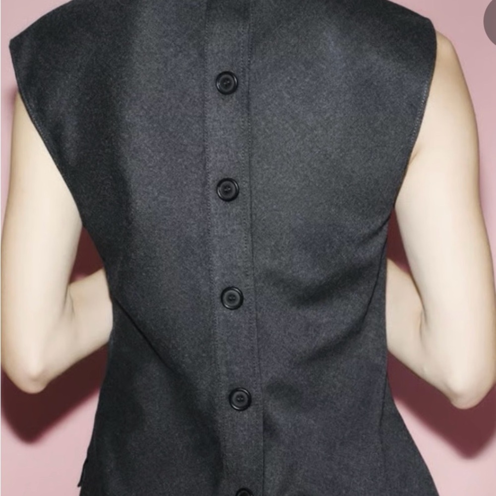Elegant Gray Women's Skirt 2Piece Set - Picture 6 of 9